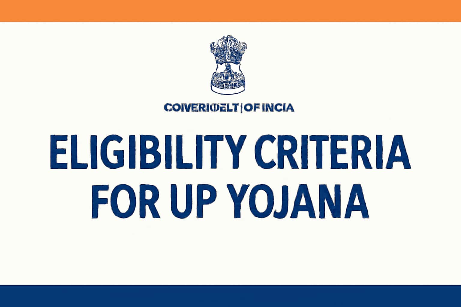 Eligibility Criteria for UP Yojana